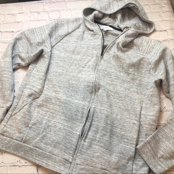 Calibrate Other - Calibrate seamed gray hoodie sweatshirt Large